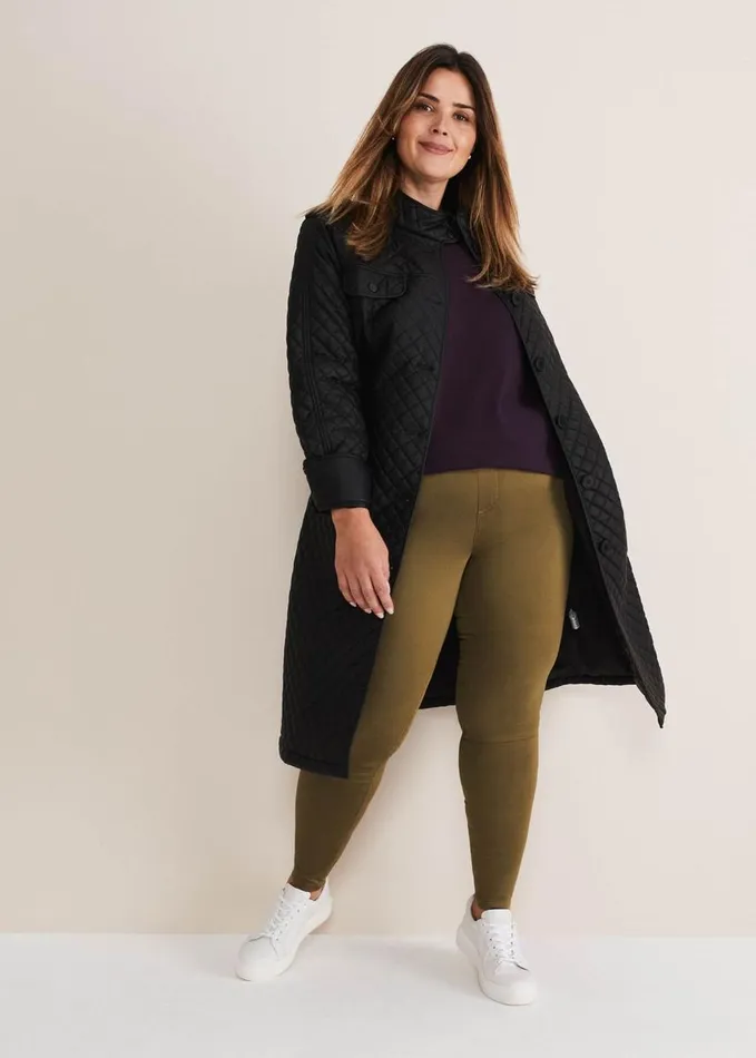 Phase Eight Eliza Jegging Long Olive Women Trousers