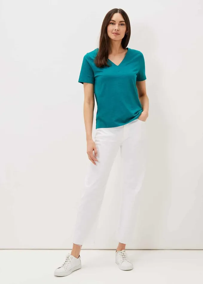 Phase Eight Elspeth VNeck Top Peacock Women Tops and TShirts