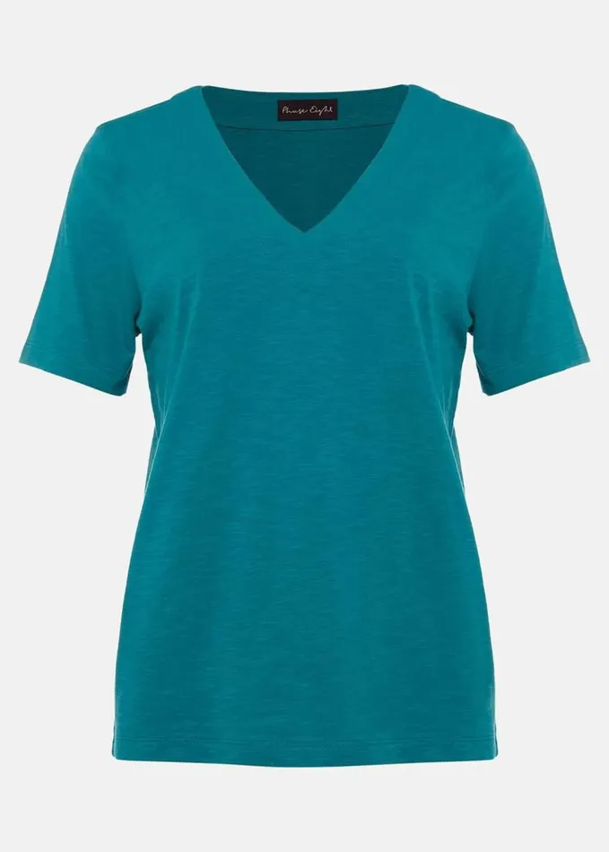 Phase Eight Elspeth VNeck Top Peacock Women Tops and TShirts