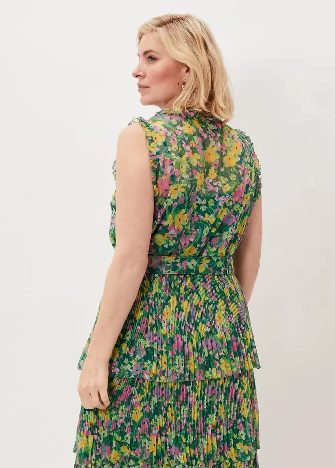 Phase Eight Heidi Printed Top Multicoloured Women Tops and TShirts
