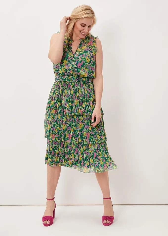 Phase Eight Heidi Printed Top Multicoloured Women Tops and TShirts