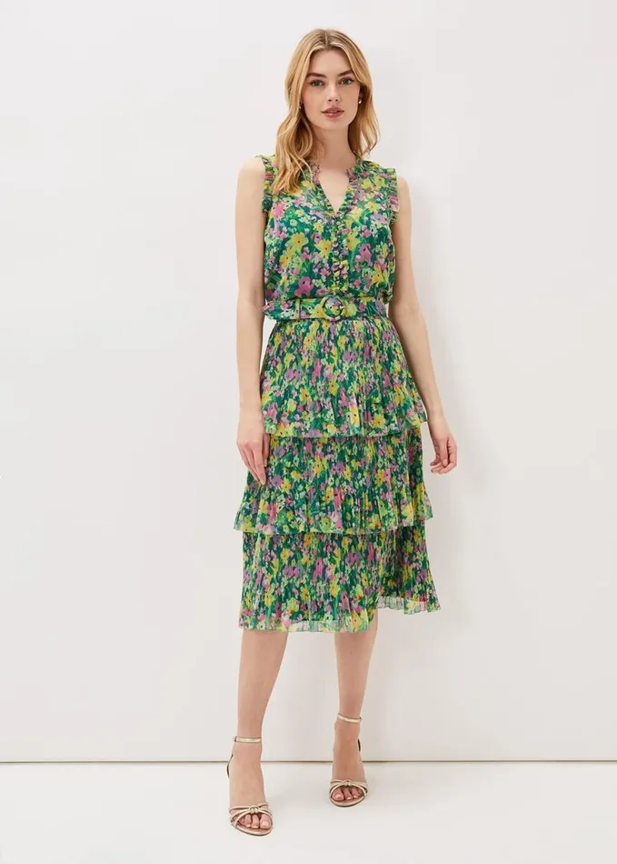 Phase Eight Heidi Printed Top Multicoloured Women Tops and TShirts