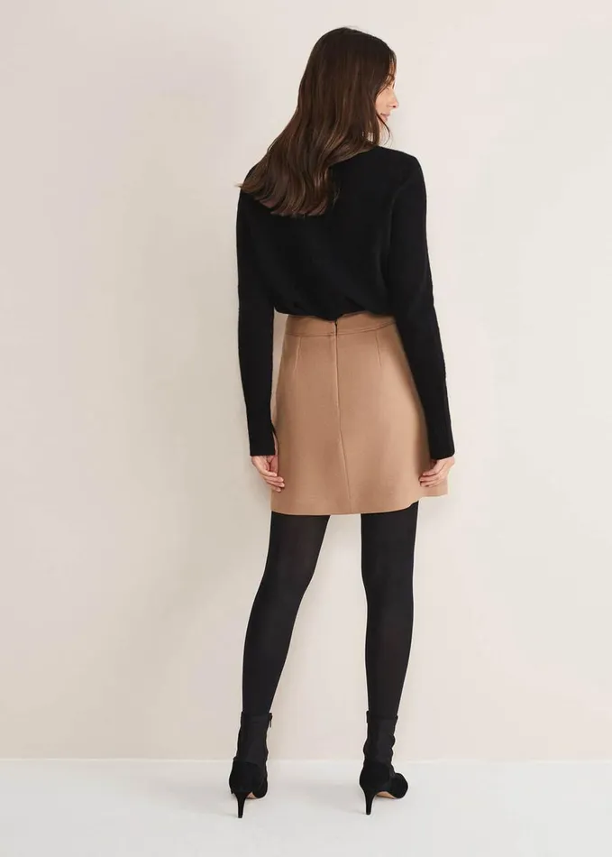 Phase Eight Isi Suit Skirt CoOrd Camel Women Skirts