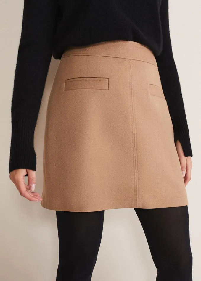 Phase Eight Isi Suit Skirt CoOrd Camel Women Skirts