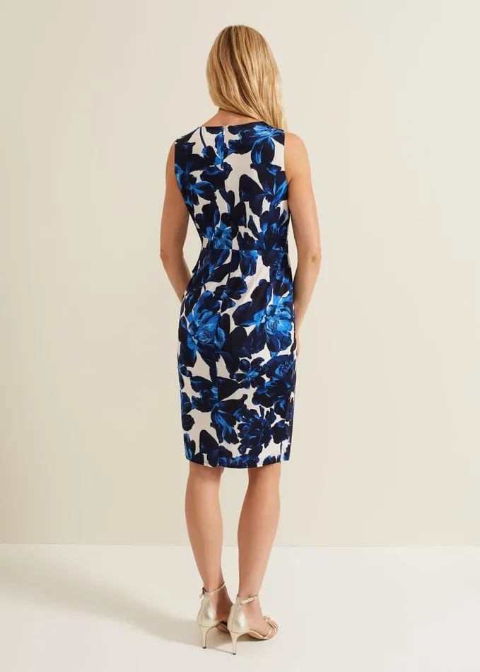 Phase Eight Jackie Print Dress Multicoloured Women Dresses