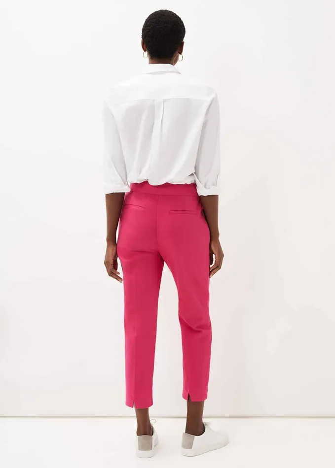 Phase Eight Julianna Cropped Tapered Trouser Pink Women Trousers