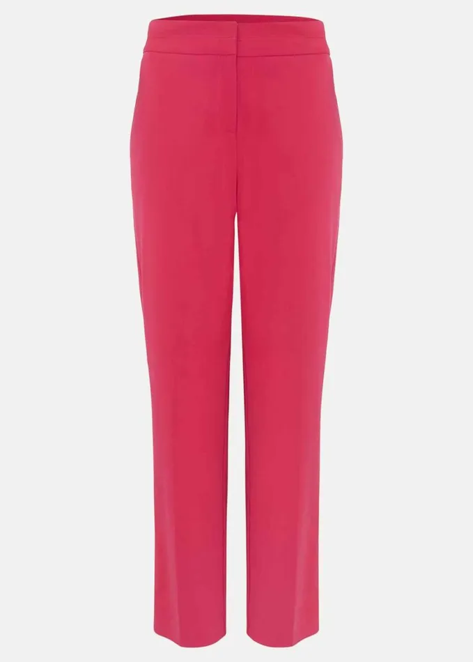 Phase Eight Julianna Cropped Tapered Trouser Pink Women Trousers
