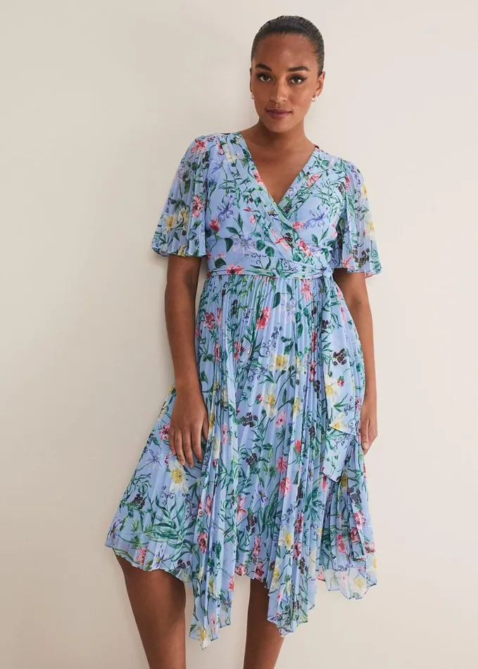 Phase Eight Kendall Floral Midi Dress Multicoloured Women Dresses