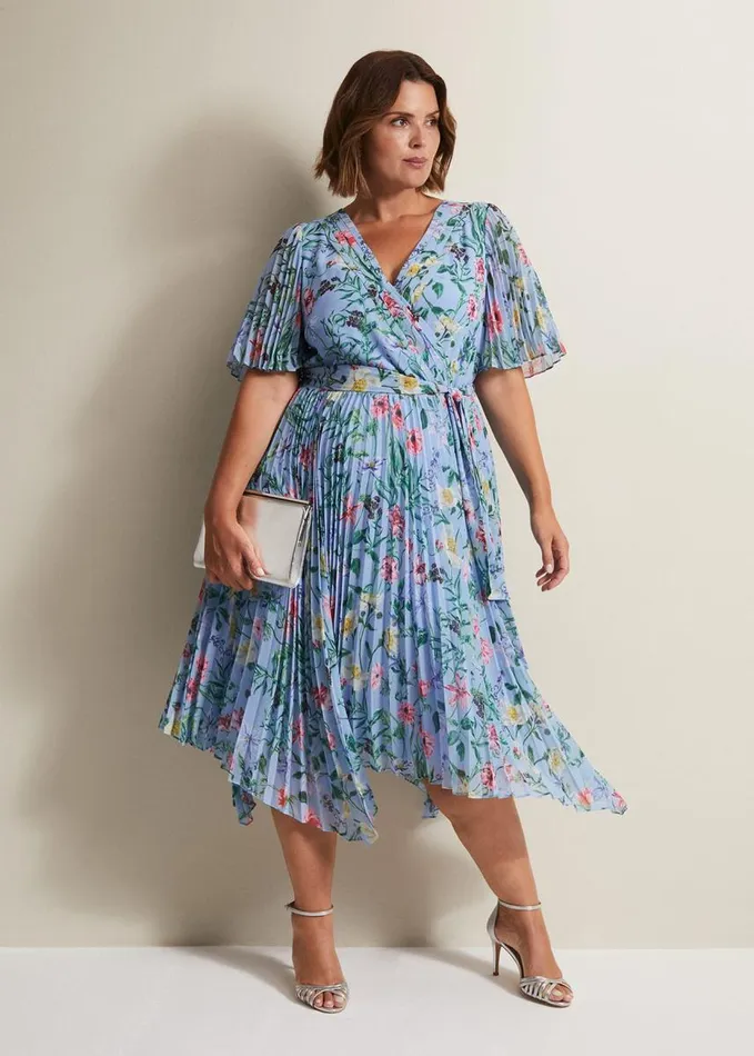 Phase Eight Kendall Floral Midi Dress Multicoloured Women Dresses
