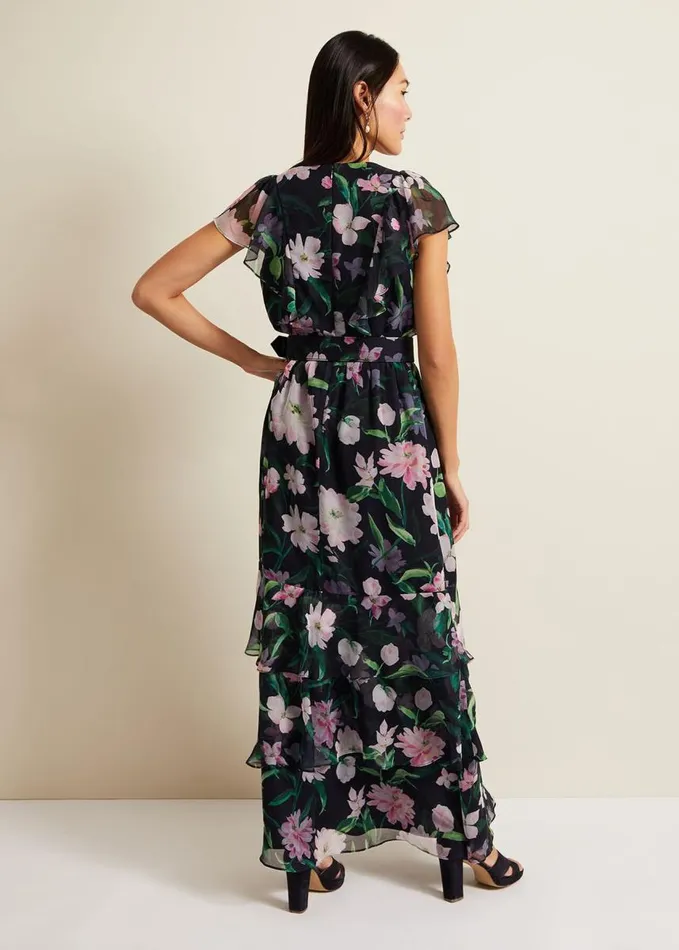 Phase Eight Leonie Floral Maxi Dress Multicoloured Women Dresses