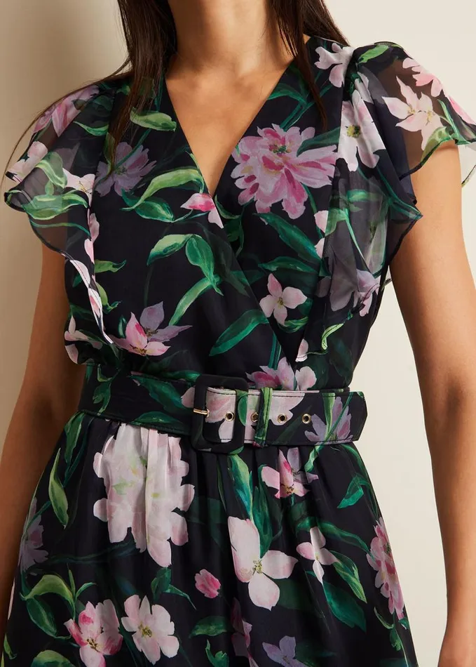 Phase Eight Leonie Floral Maxi Dress Multicoloured Women Dresses