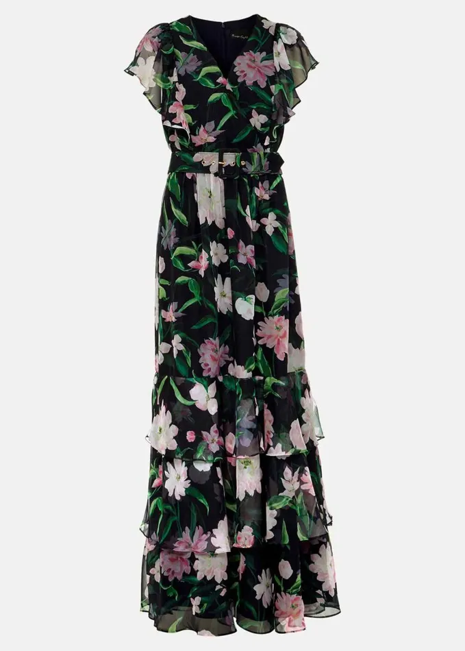 Phase Eight Leonie Floral Maxi Dress Multicoloured Women Dresses