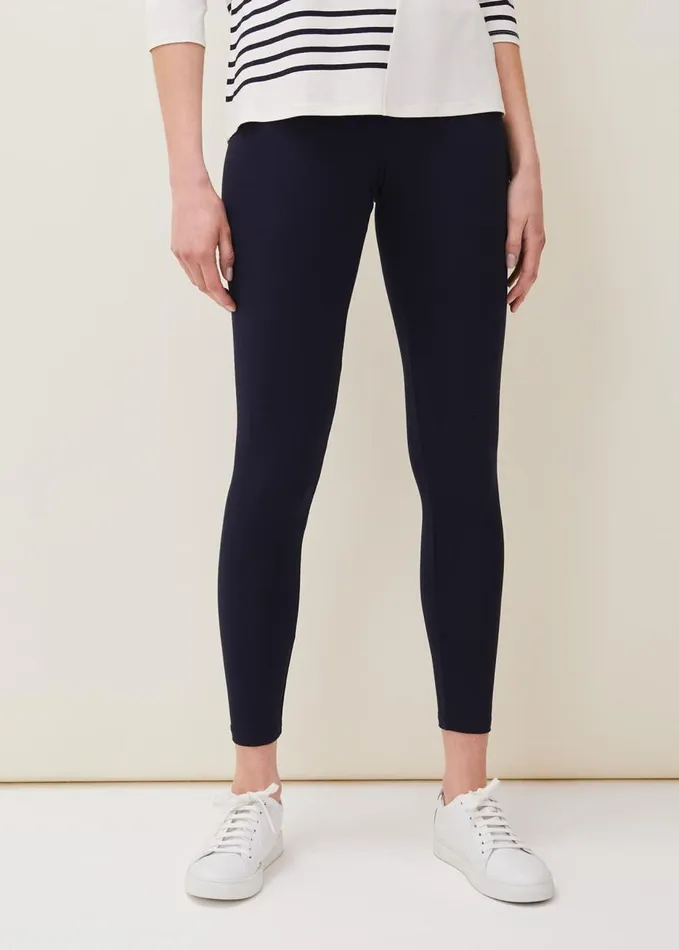 Phase Eight Lizzie Leggings Navy Women Trousers