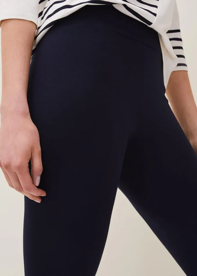 Phase Eight Lizzie Leggings Navy Women Trousers