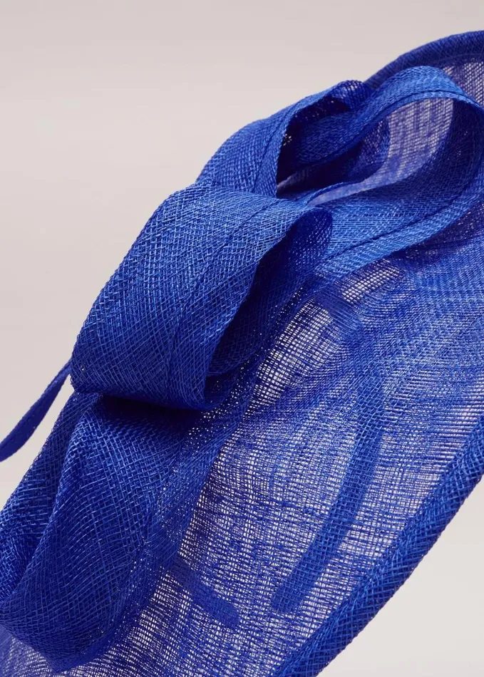 Phase Eight Midi Double Twist Disc Fascinator Cobalt Women Fascinators and Hats