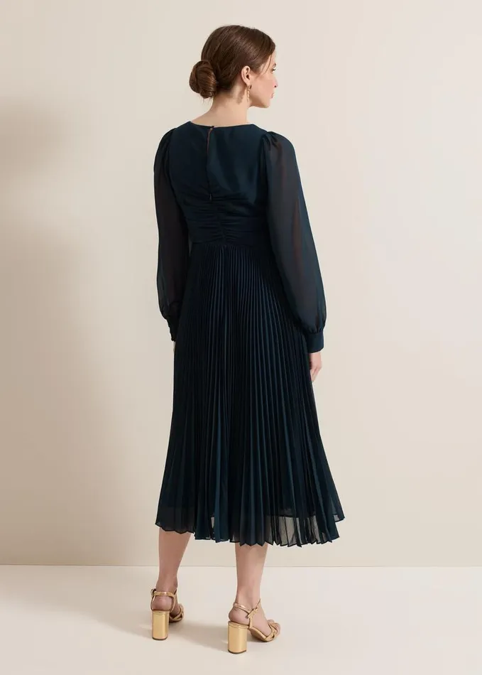 Phase Eight Petite Kindra Teal Midi Dress Teal Women Dresses
