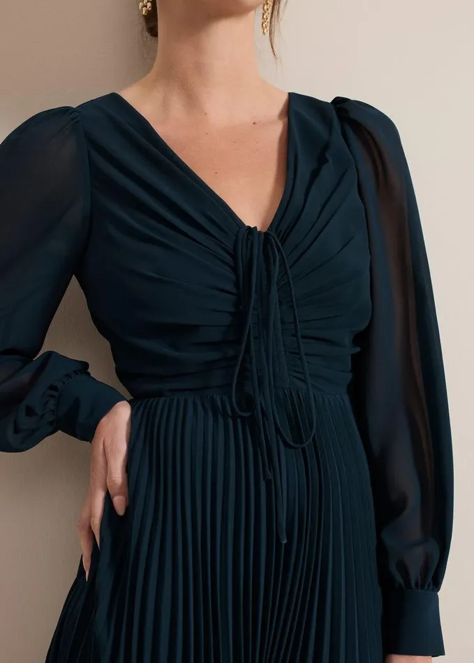 Phase Eight Petite Kindra Teal Midi Dress Teal Women Dresses