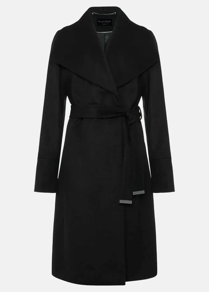 Phase Eight Petite Nicci Dark Green Wool Smart Coat Dark Green Women Petite Coats and Jackets