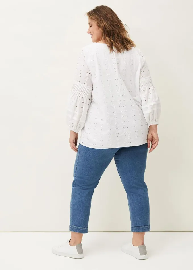 Phase Eight Ramona Straight Leg Jean Blue Women Trousers