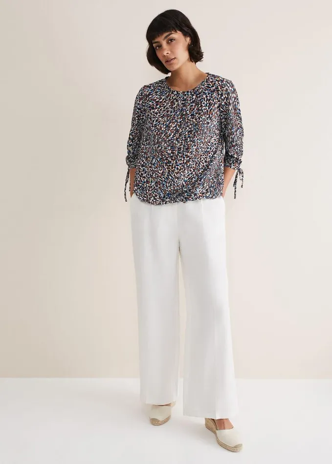 Phase Eight Rosalind Printed Top Multicoloured Women Tops and TShirts
