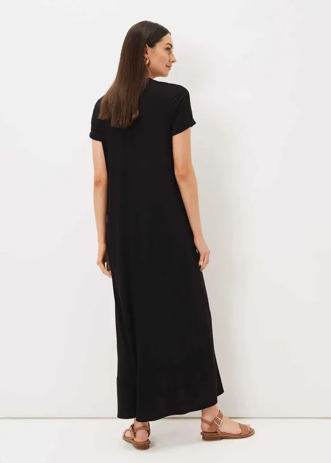Phase Eight Roxana TShirt Maxi Dress Black Women Dresses