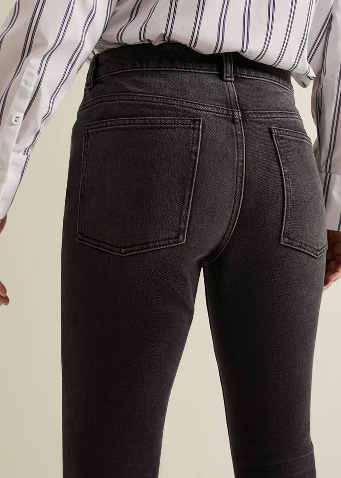 Phase Eight Sara Slim Leg Jeans Black Women Trousers