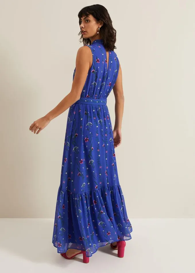 Phase Eight Sofia Print Maxi Dress Multicoloured Women Dresses