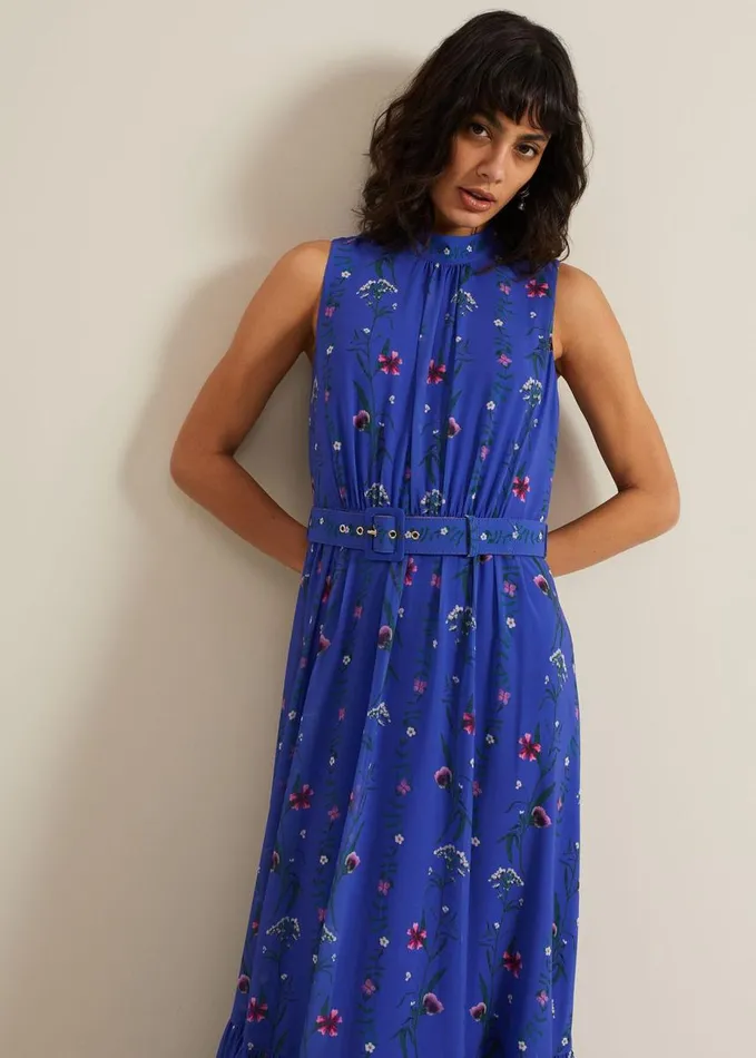 Phase Eight Sofia Print Maxi Dress Multicoloured Women Dresses