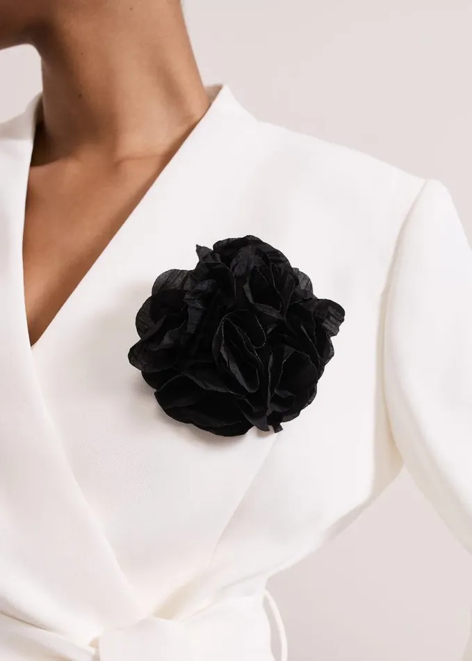 Phase Eight Sophin Ivory Corsage Jacket Ivory Women Jackets