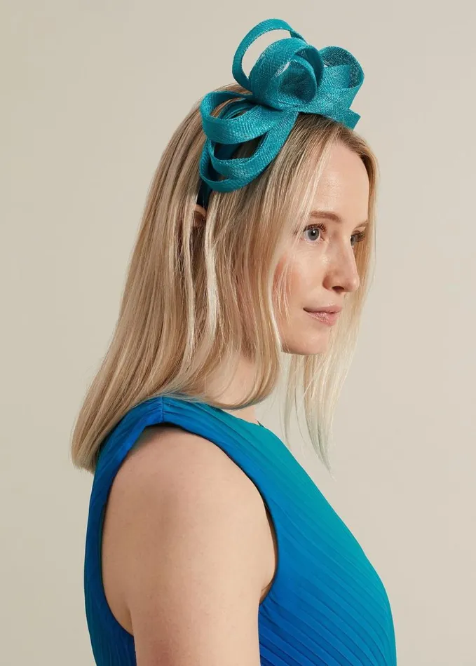 Phase Eight Twist Detail Headband Green Women Fascinators and Hats