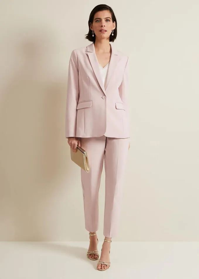 Phase Eight Ulrica Fitted Jacket Antique Rose Women Jackets