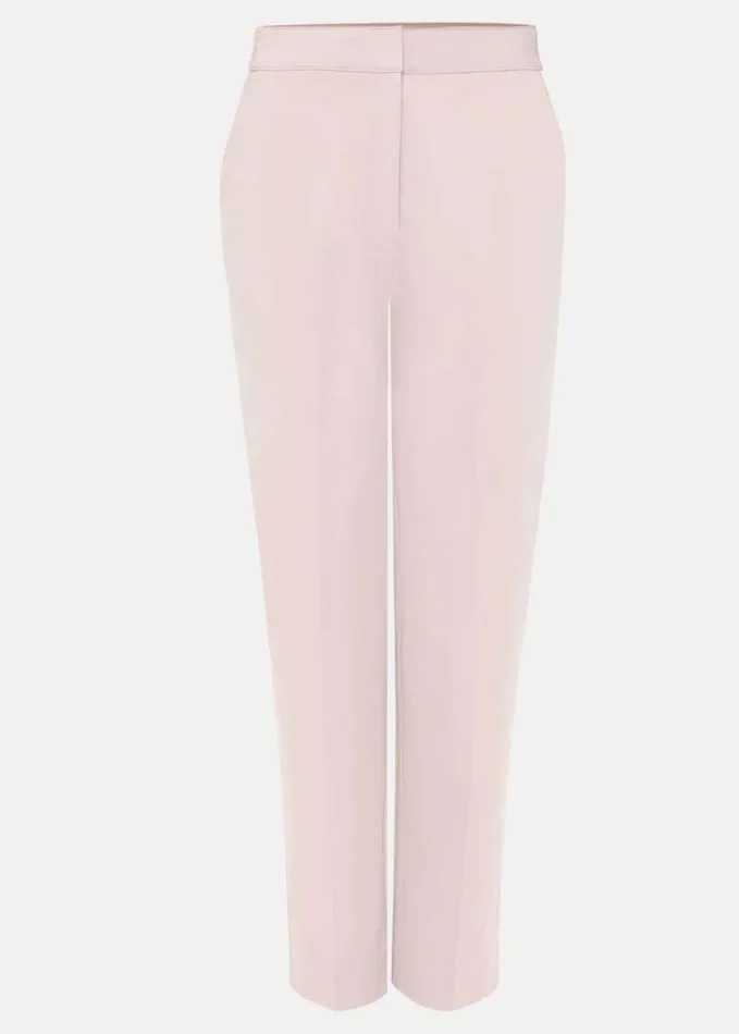 Phase Eight Ulrica Tapered Suit Trouser Antique Rose Women Trousers