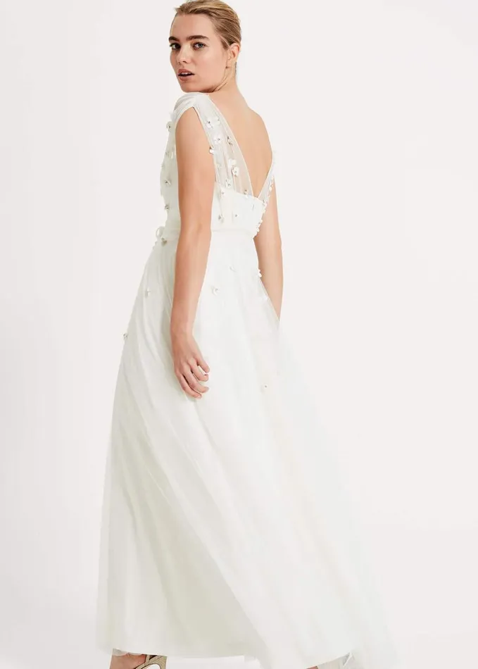 Phase Eight Yazmina Wedding Dress Pale Cream Women Dresses