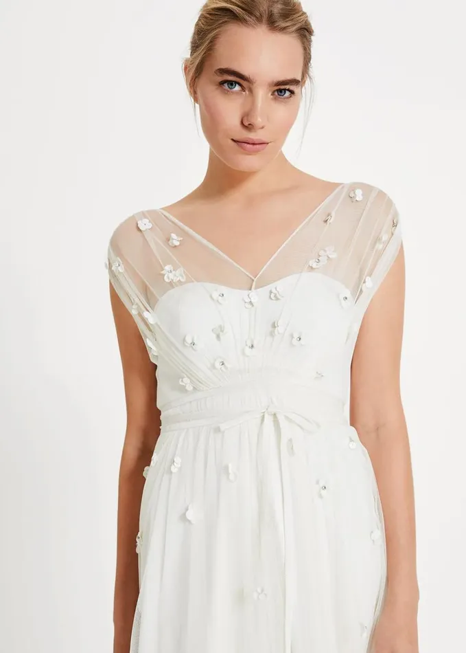 Phase Eight Yazmina Wedding Dress Pale Cream Women Dresses