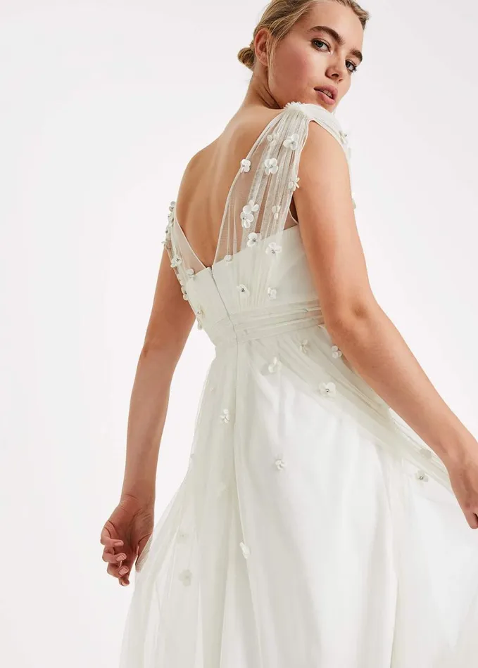 Phase Eight Yazmina Wedding Dress Pale Cream Women Dresses