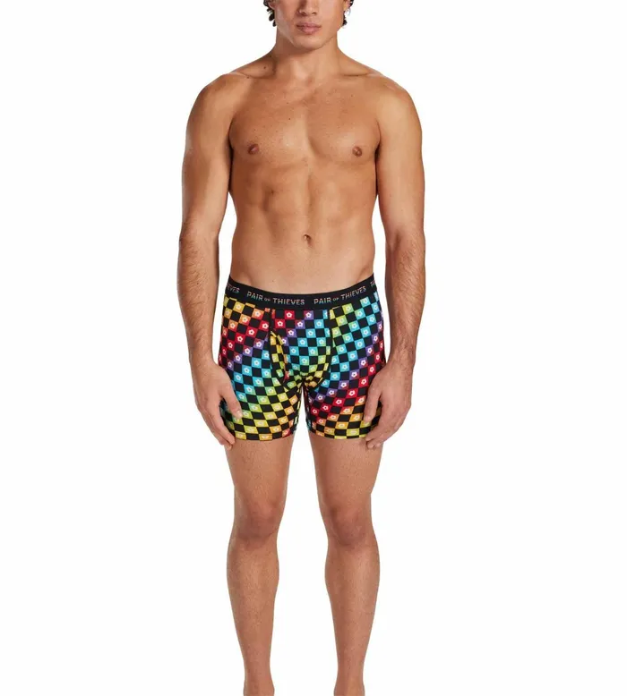 Pride Superfit Boxer Briefs Rainbow Underwear 1 Pack 1063299905 Men Pair Of Thieves Boxer Briefs