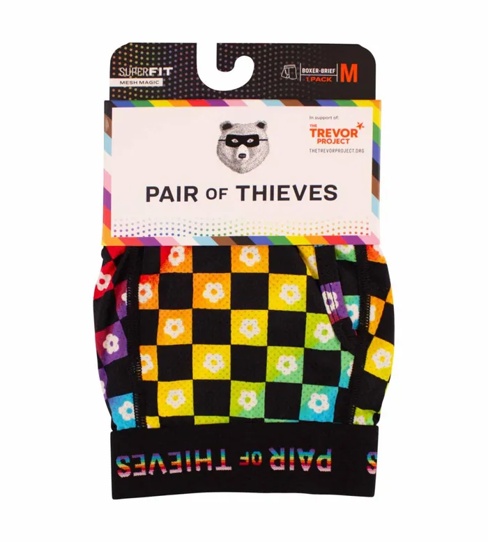 Pride Superfit Boxer Briefs Rainbow Underwear 1 Pack 1063299905 Men Pair Of Thieves Boxer Briefs