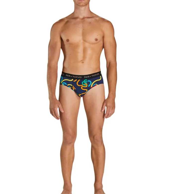 Pride Superfit Briefs Navy Underwear 1 Pack Men Pair Of Thieves Briefs