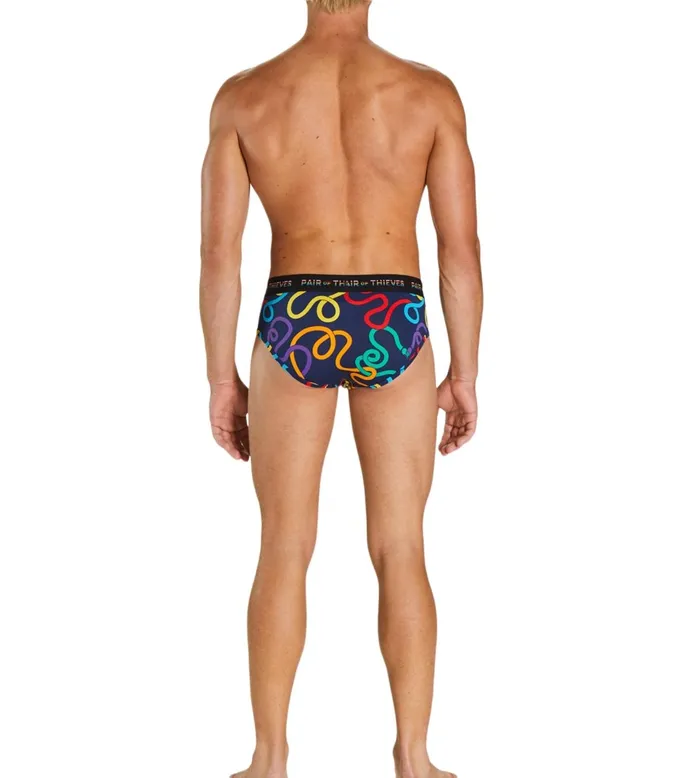 Pride Superfit Briefs Navy Underwear 1 Pack Men Pair Of Thieves Briefs
