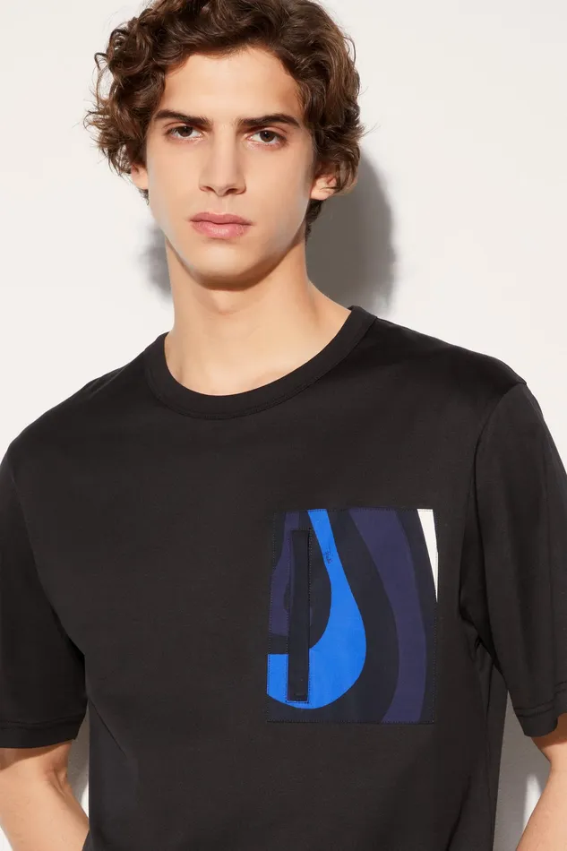 Ready To Wear Men PUCCI MarmoPrint Cotton TShirt