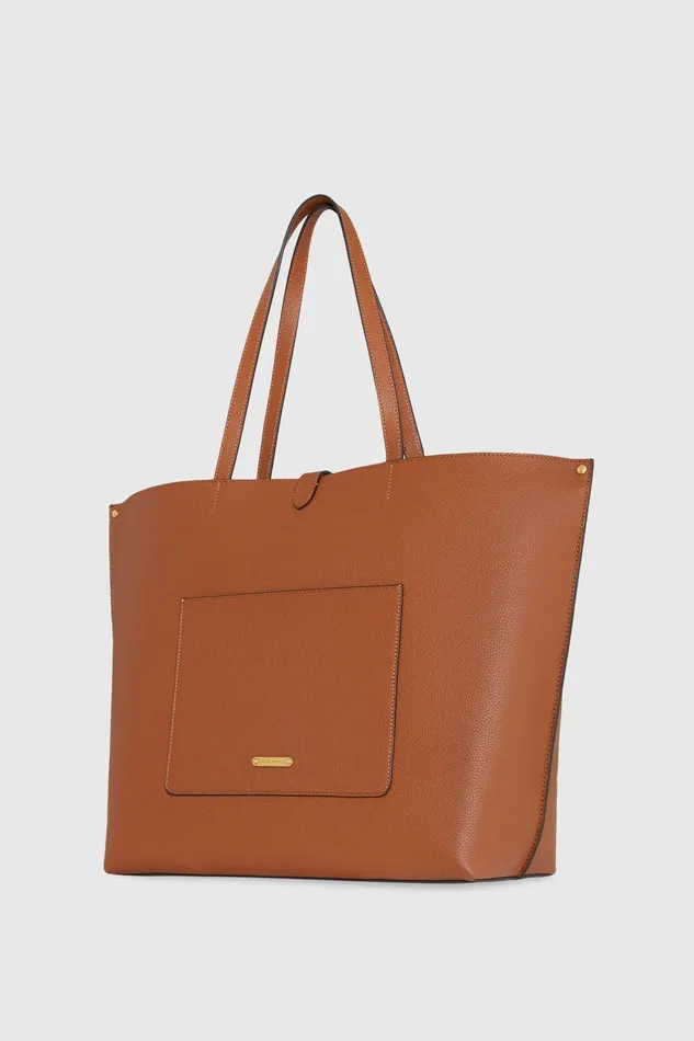 Rebecca Minkoff Megan Large Tote Caramello Women Tote Bags