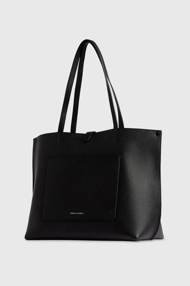 Rebecca Minkoff Megan Tote Blackblack Shellac Women Tote Bags