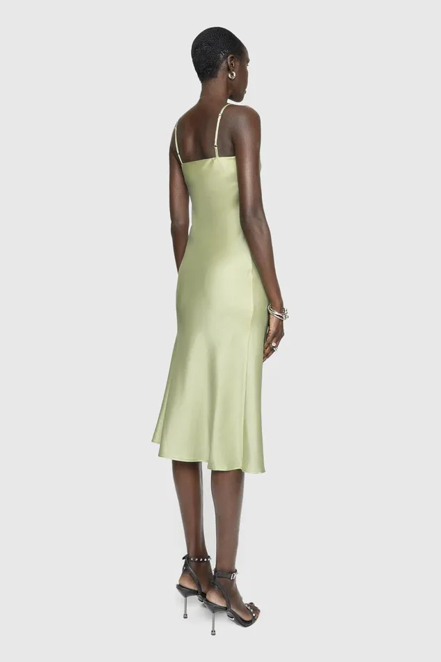 Rebecca Minkoff Verona Slip Dress Mint Women Dresses
