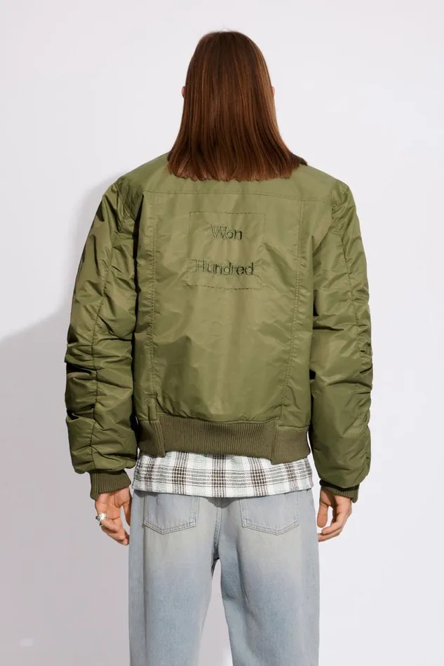 Reykjavik Jacket 8211 Olivine Men Won Hundred Coats and Jackets