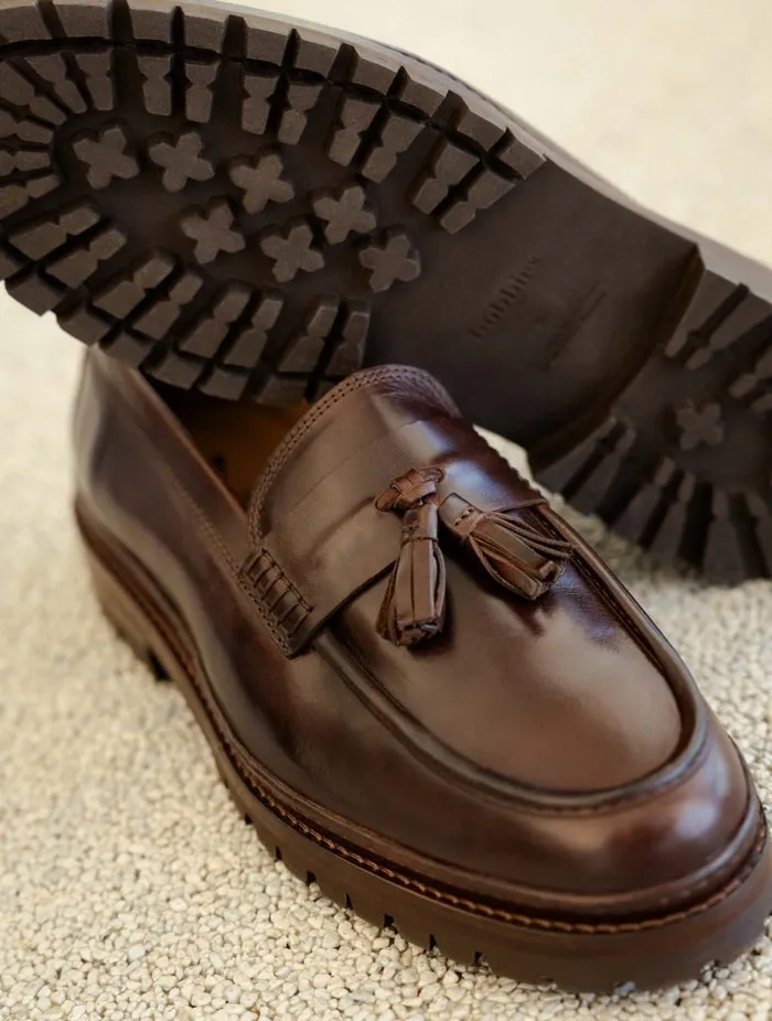 Roy Bison Men Bobbies Loafers