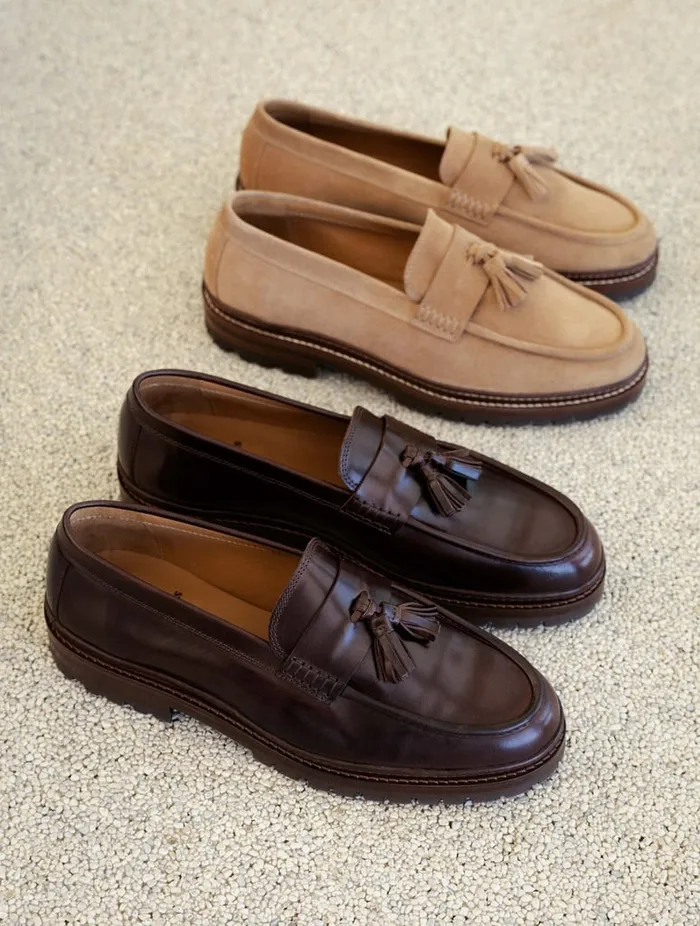 Roy Bison Men Bobbies Loafers