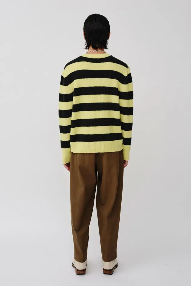 Ryder Stripe 8211 Daiquiri Green Stripe Men Won Hundred Knitwear