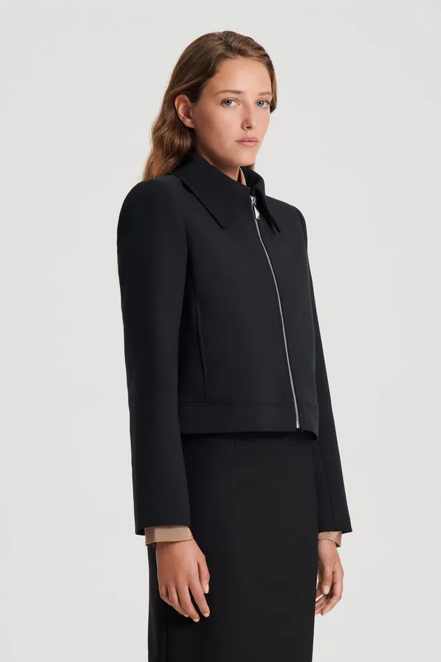 Scanlan Theodore Jackets Women CADY ZIP JACKET BLACK