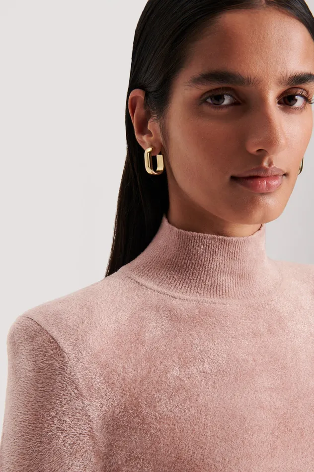 Scanlan Theodore Sweaters Women VELVET SHOULDER PAD SWEATER NUDE