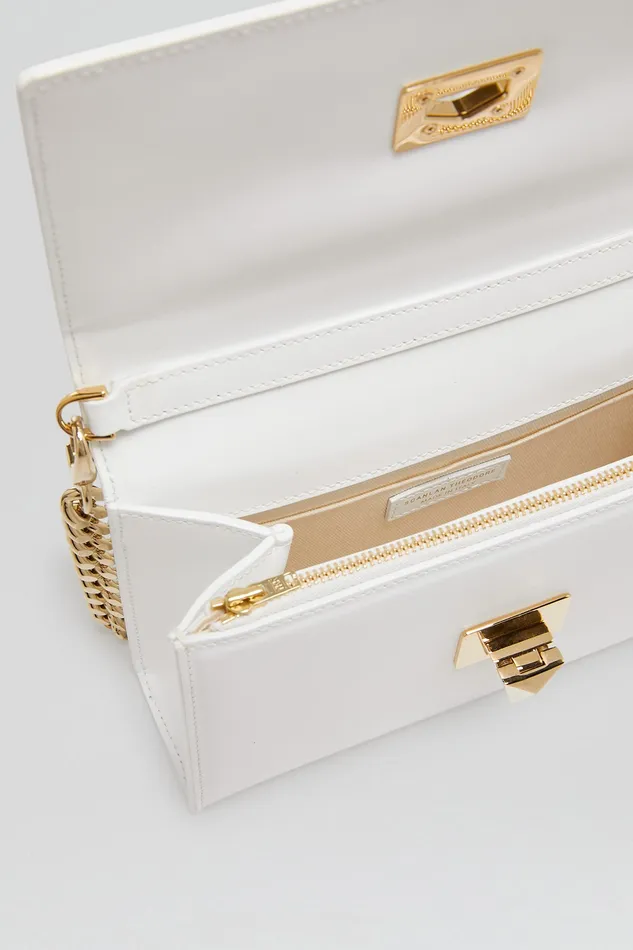 Scanlan Theodore TRIANGLE CHAIN BAG WHITE Women Bags